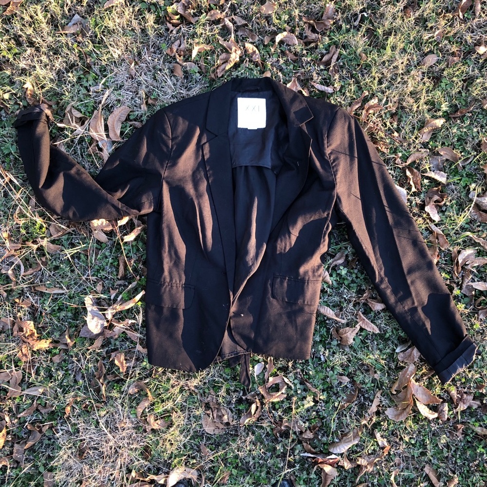 Black blazer
